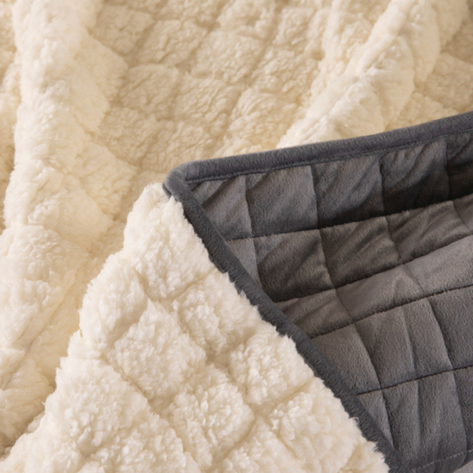 CozsyCloud Grey Weighted Blanket