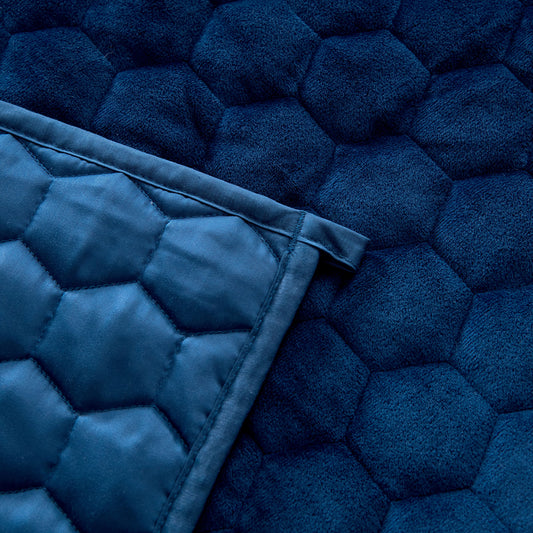 Cozsy Original Navy-Blue Bamboo Weighted Blanket